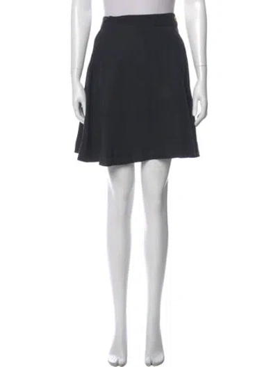 Pre-owned Versus Vintage Mini Skirt In Gray