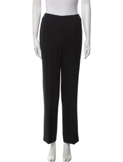 Pre-owned Versus Vintage Straight Leg Pants In Black