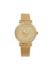 Versus Women's 34mm Stainless Steel Brick Lane Mesh Bracelet Watch In Brick