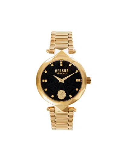 Versus Women's 36mm Stainless Steel Bracelet Watch In Black