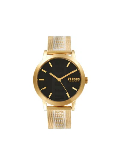 Versus Women's Barbes 38mm Ip Yellow Gold Stainless Steel Bracelet Watch