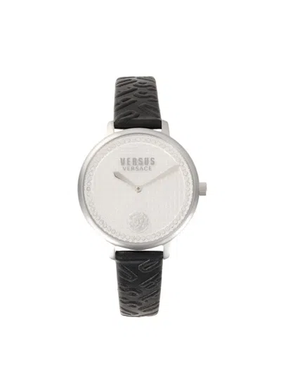 Versus Women's La Villette Crystal Stainless Steel & Leather Strap Watch/36m In Silver