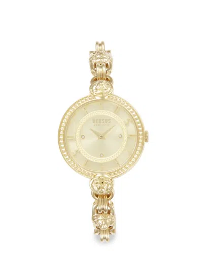 Versus Women's Les Docks Ip Yellow Gold Stainless Steel Bracelet Watch/36mm