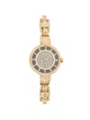 Versus Women's Les Docks Petite Ip Yellow Goldtone Stainless Steel & Swarovski Crystal Bracelet Watch/30mm In Gold
