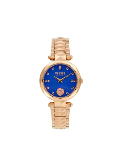 Versus Women's Stainless Steel Bracelet Watch In Blue