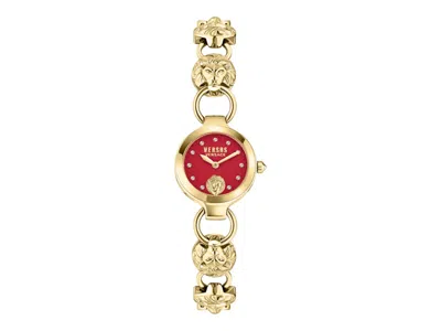Pre-owned Versus Women's  Versace Broadwood Vsp170921 Watch In Stainless Steel In Silver