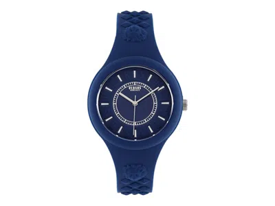 Pre-owned Versus Women's  Versace Fire Island Vspoq8821 Watch In Stainless Steel In Silver