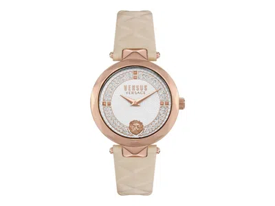 Pre-owned Versus Women's  Versace Versace Covent Garden Crystal Watch Vspcd1d21 In Stainless Steel