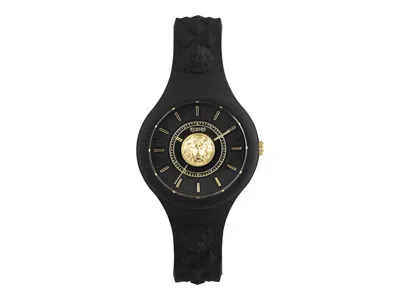 Pre-owned Versus Women's  Versace Versace Fire Island Silicone Watch Vspoq7521 In Stainless Steel