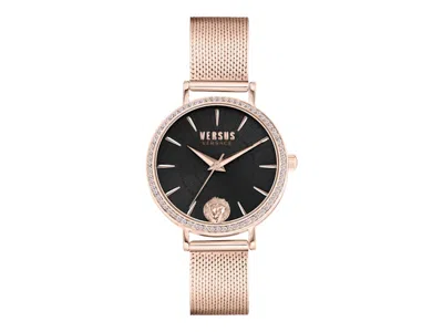Pre-owned Versus Women's  Versace Versace Mar Vista Crystal Bracelet Watch Vsp1f3221 In Stainless Steel