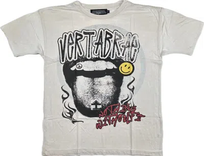 Pre-owned Vertabrae Smiley T-shirt In Cream
