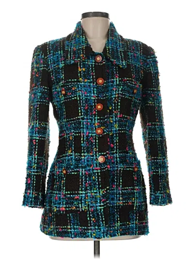 Pre-owned Vertigo Blazer Jacket In Blue