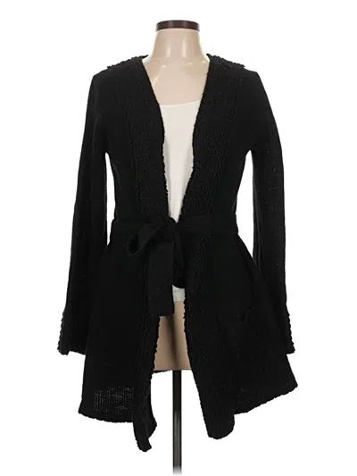 Pre-owned Vertigo Cardigan Sweater In Black