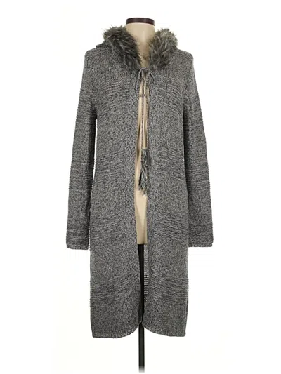 Pre-owned Vertigo Cardigan Sweater In Gray