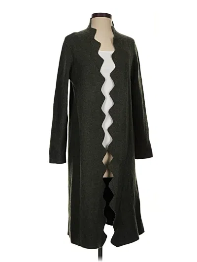 Pre-owned Vertigo Cardigan Sweater In Green