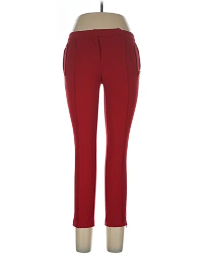 Pre-owned Vertigo Casual Pants In Burgundy