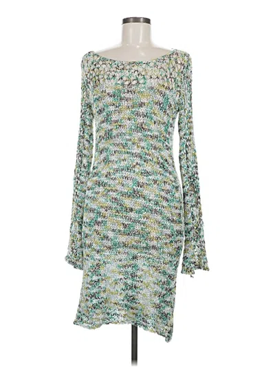 Pre-owned Vertigo Cocktail Dress In Green