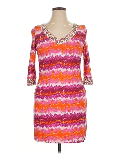 Pre-owned Vertigo Cocktail Dress In Orange