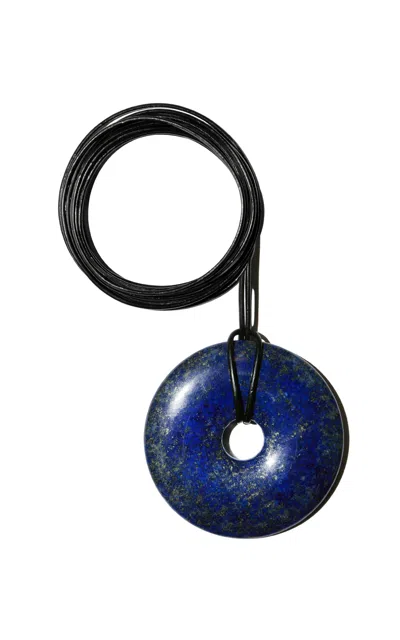 Vertigo Lapis Medallion In Blue
