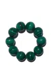 Vertigo Malachite Bracelet In Green