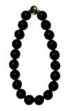Vertigo Onyx Choker In Black