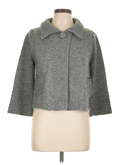 Pre-owned Vertigo Paris Cardigan Sweater In Gray