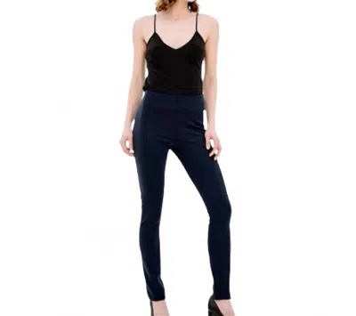 Vertigo Paris Compression Ponte Legging In Navy In Blue