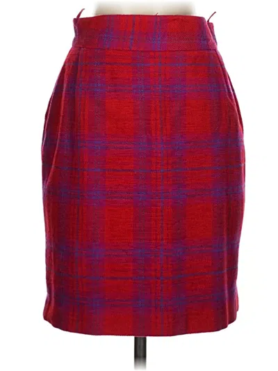 Pre-owned Vertigo Paris Formal Skirt In Red