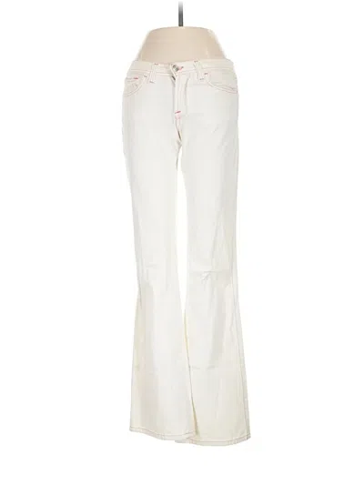 Pre-owned Vertigo Paris Jeans In Ivory