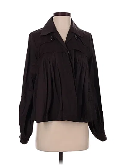 Pre-owned Vertigo Paris Long Sleeve Blouse In Black