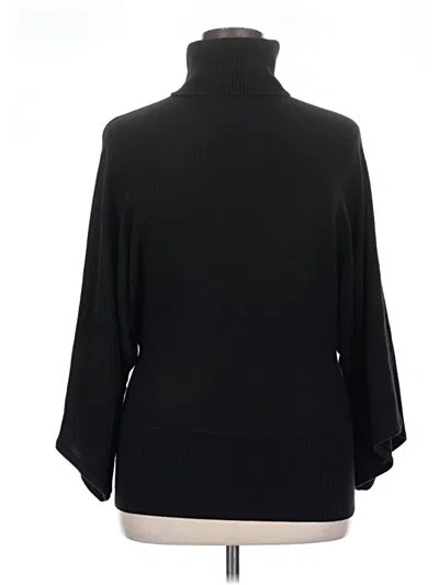 Pre-owned Vertigo Paris Long Sleeve Turtleneck In Black