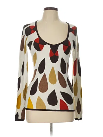 Pre-owned Vertigo Paris Pullover Sweater In White