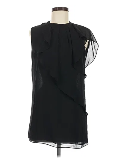 Pre-owned Vertigo Paris Sleeveless Blouse In Black