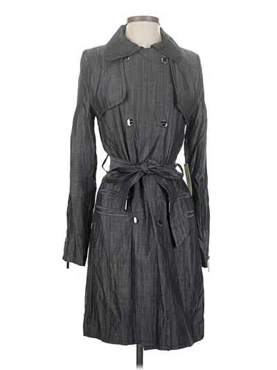 Pre-owned Vertigo Paris Trenchcoat In Gray
