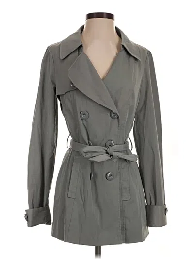Pre-owned Vertigo Paris Trenchcoat In Gray