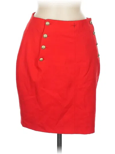Pre-owned Vertigo Paris Wool Skirt In Red