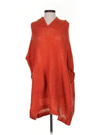 Pre-owned Vertigo Poncho In Orange