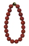Vertigo Poppy Choker In Red