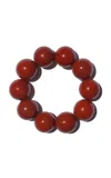 Vertigo Poppy Jasper Bracelet In Red
