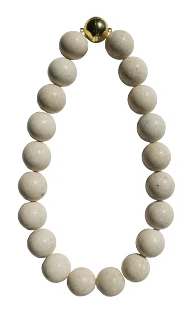 Vertigo Riverstone Choker In White