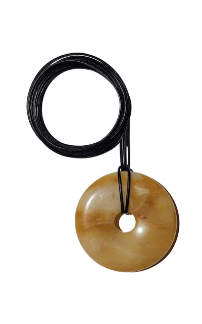 Vertigo Topaz Medallion In Yellow
