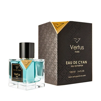 Vertus Paris Vertus Unisex Eau De Cyan Edp Spray 3.4 oz Fragrances 3612345679291