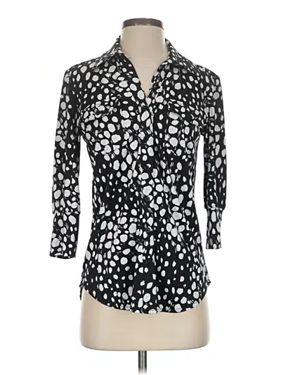 Pre-owned Verve Ami 3/4 Sleeve T-shirt In Black