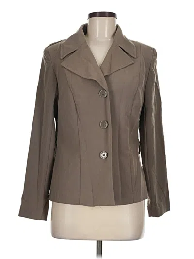 Pre-owned Verve Ami Blazer Jacket In Brown