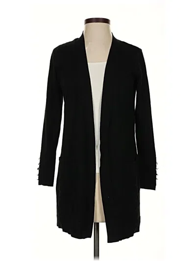 Pre-owned Verve Ami Cardigan Sweater In Black