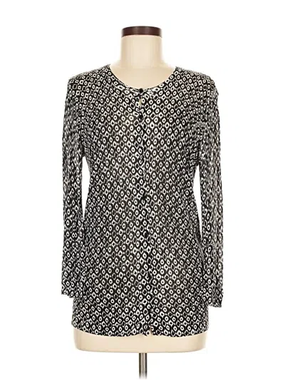 Pre-owned Verve Ami Cardigan Sweater In Black