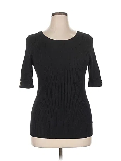 Pre-owned Verve Ami Cardigan Sweater In Black