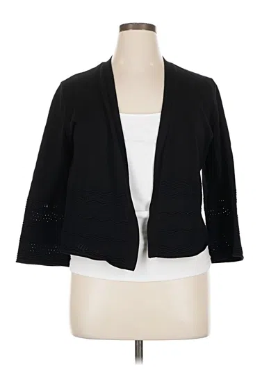 Pre-owned Verve Ami Cardigan Sweater In Black