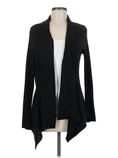 Pre-owned Verve Ami Cardigan Sweater In Black