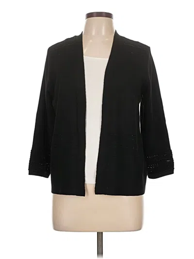 Pre-owned Verve Ami Cardigan Sweater In Black